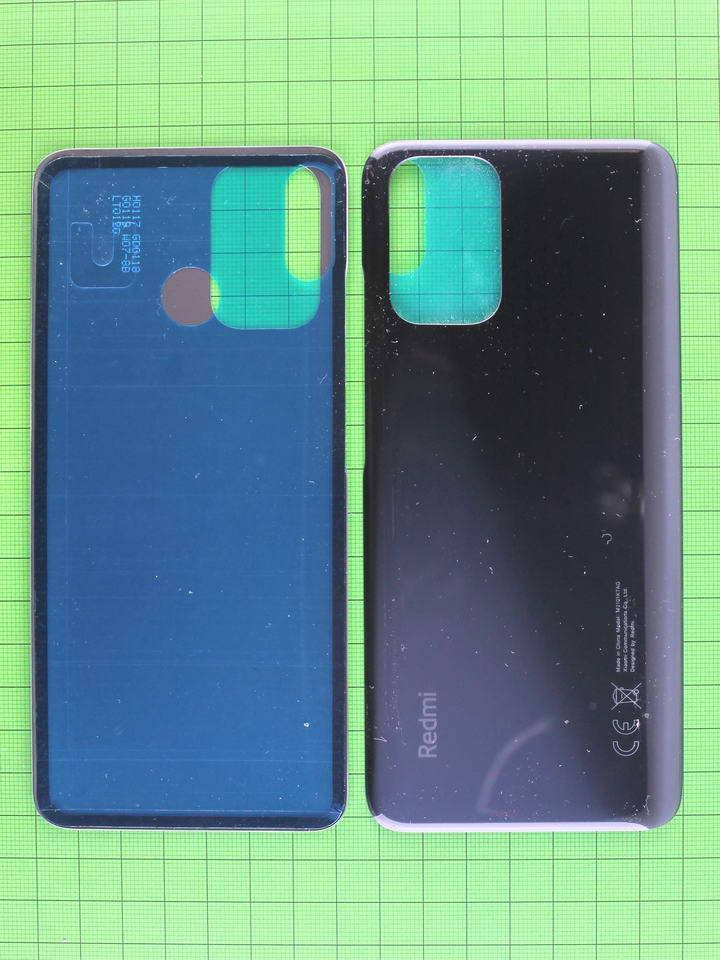 

Задня кришка Xiaomi Redmi Note 10 чорна orig-china, Черный