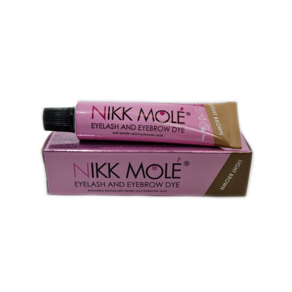 

Краска для бровей и ресниц Nikk Mole, тон Светло-коричневый / Light brown