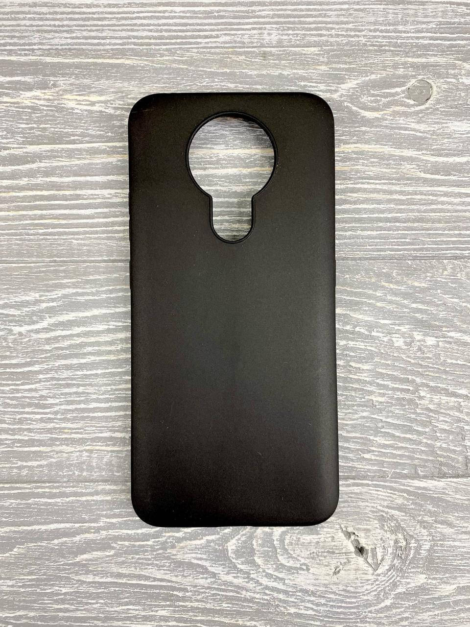 

TPU чехол черный матовый для Nokia 3.4 (на нокию 3.4), Разные цвета