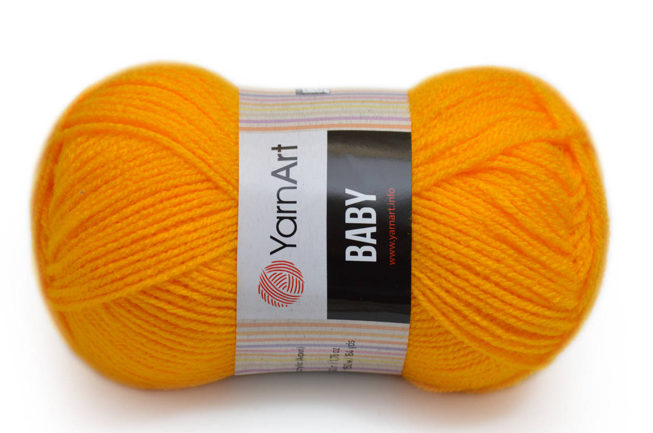 

YarnArt Baby, Подсолнух №586, Желтый