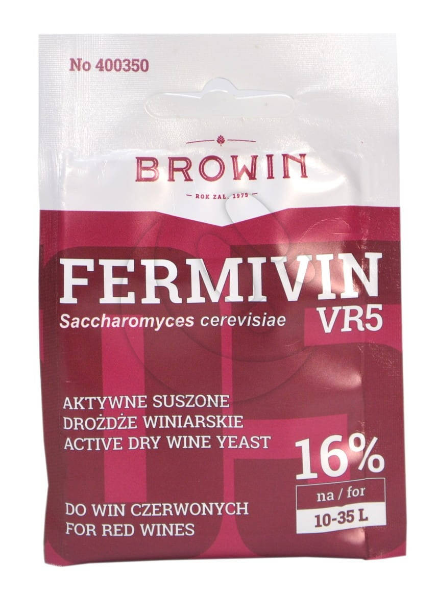 

Винные дрожжи - Fermivin VR5 (Biowin Польша)