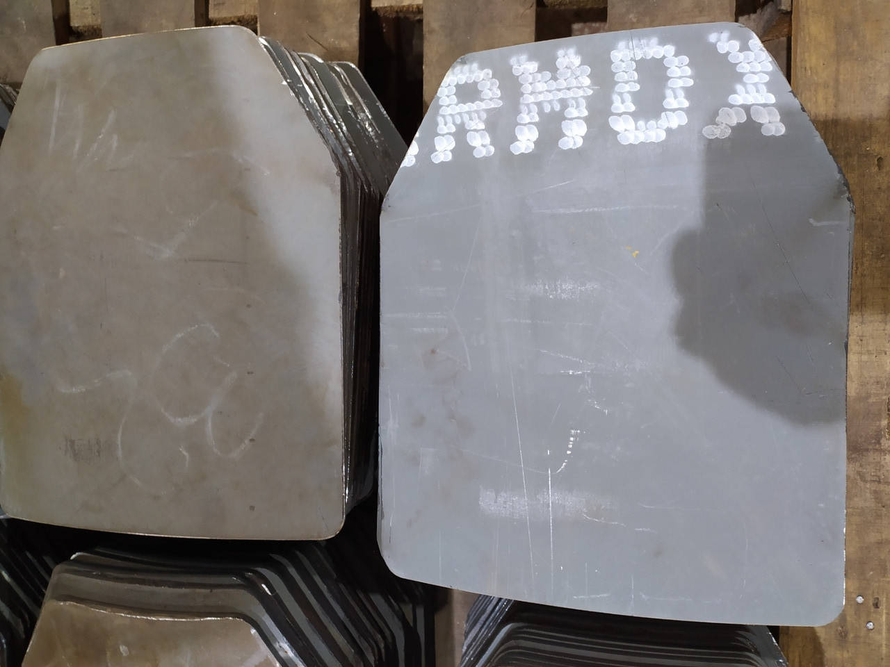 

Бронепластина облегчённая ARMOX ADVANCE+Сертифікат