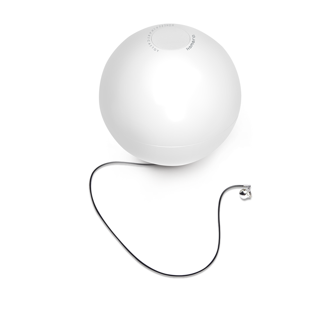 

Интерактивная игрушка для кошек Live ball (Живой мяч), Белый