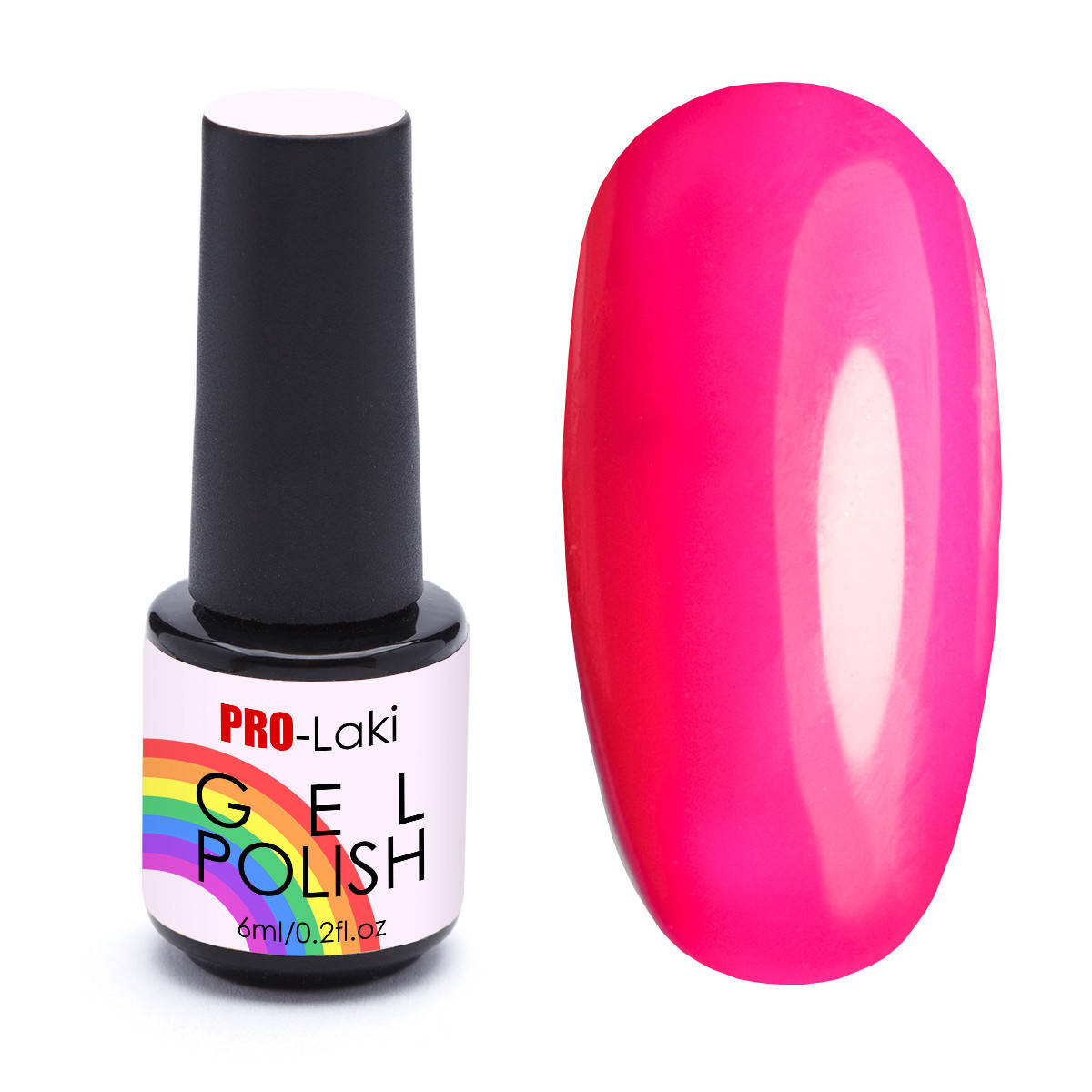 

Гель-лак #45 Неоновый розовый PRO-Laki 6ml