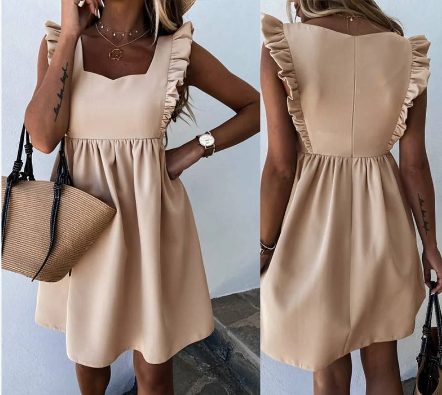 

Летнее платье с завышенной талией Сабрина