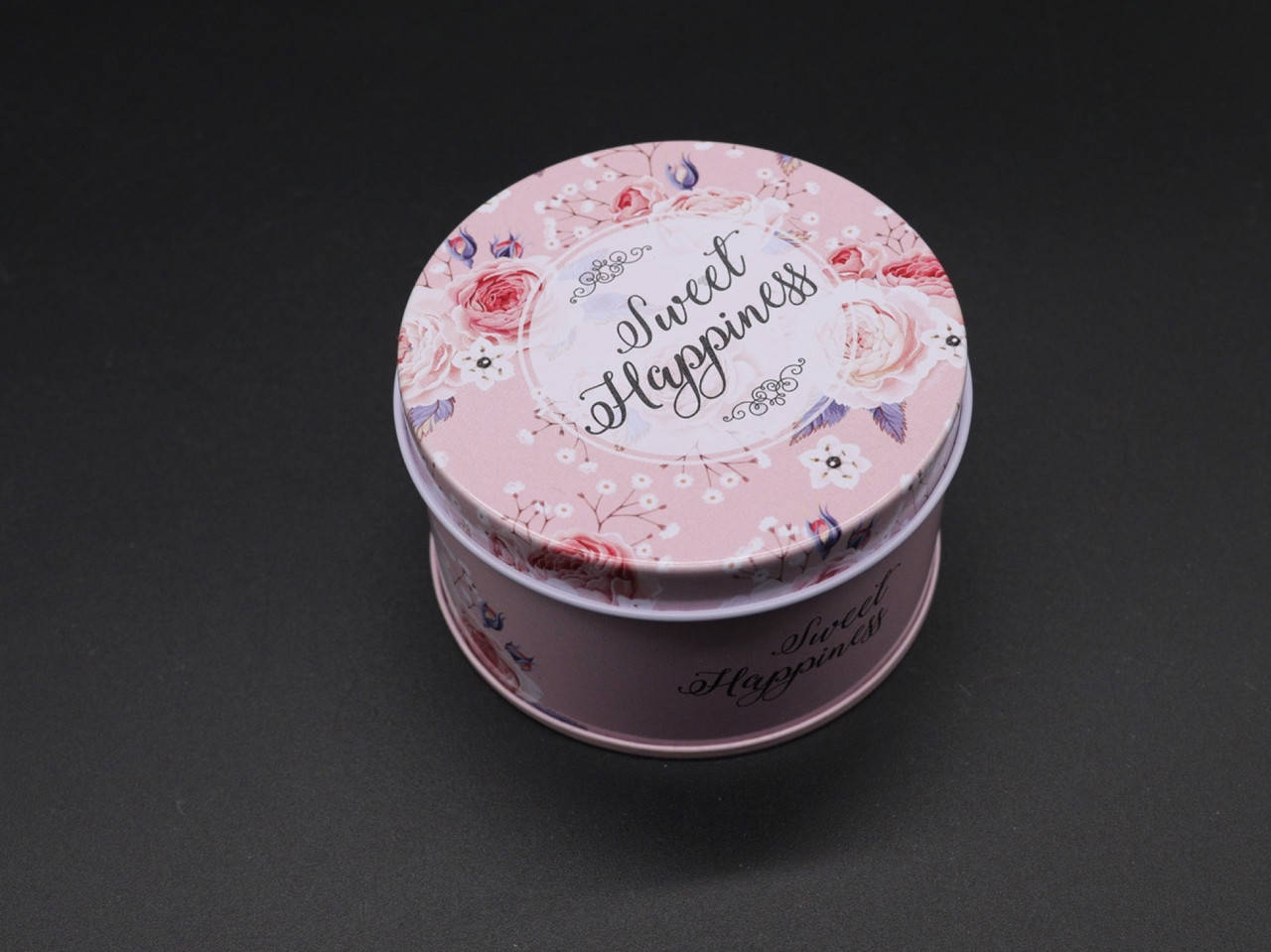 

Металлические подарочные коробочки "Sweet Happiness". 8х5см