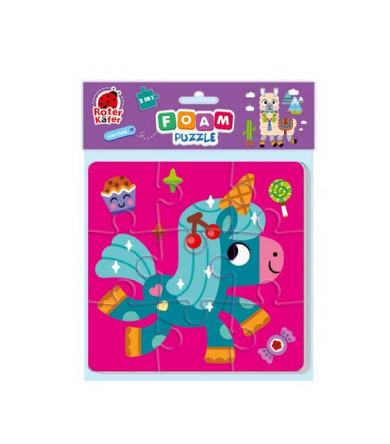 

Пазли м'які 2in1 Unicorn 9 ел. 3+ Vladi Toys