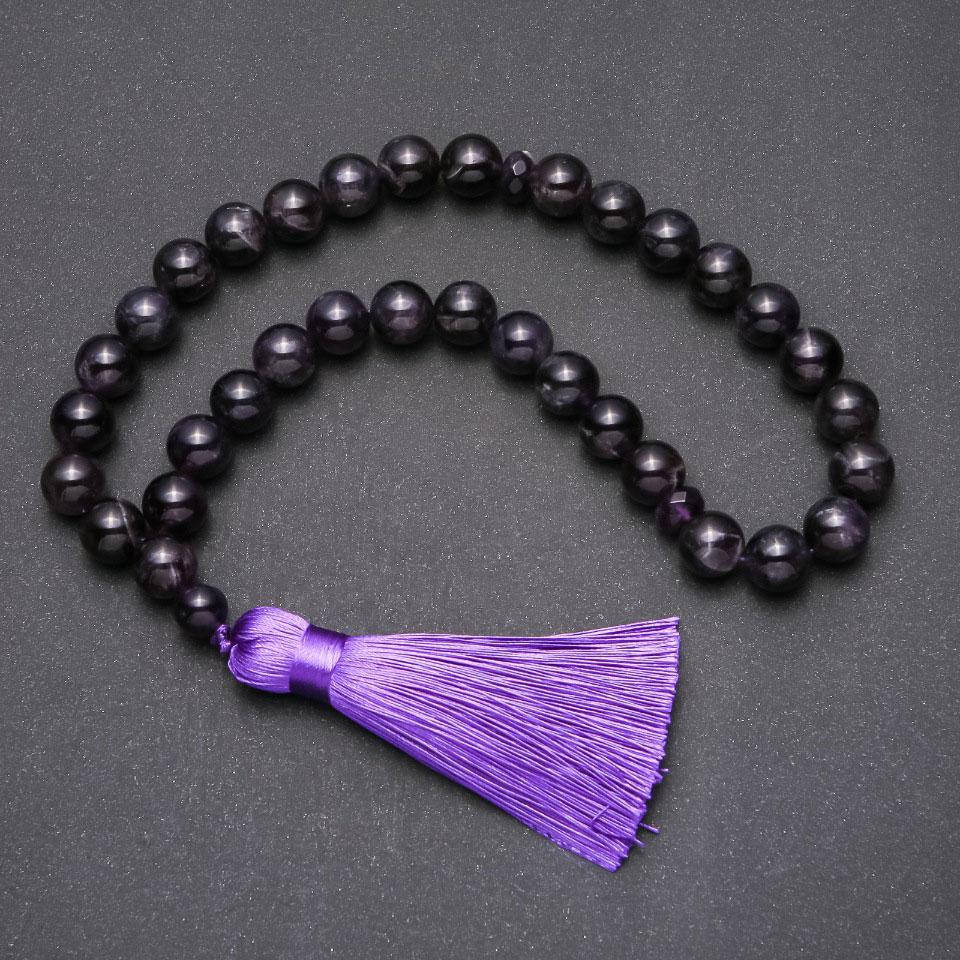 

Четки из Аметиста на 33 бусины, Фиолетовый