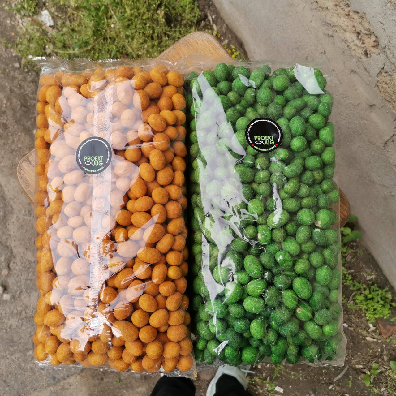 

Крисперс (кранч, арахис в оболочке), хрустящая закуска к пиву,упаковка 500 грамм 1000