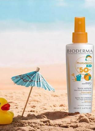 

Солнцезащитный спрей для детей Bioderma Photoderm Kids SPF 50+ 200 мл