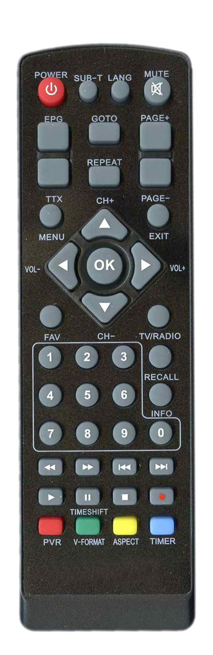 

Пульт до т2 Roks RKS-T201HD