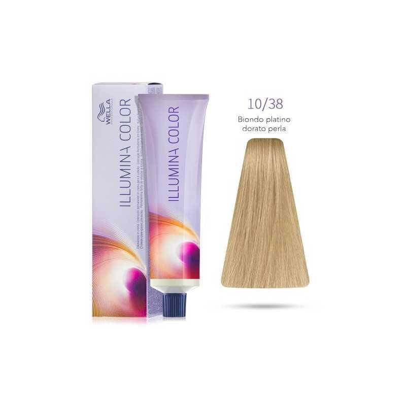 

Краска для волос ILLUMINA COLOR 60 мл 10/38 (яркий блонд золотисто-жемчужный)