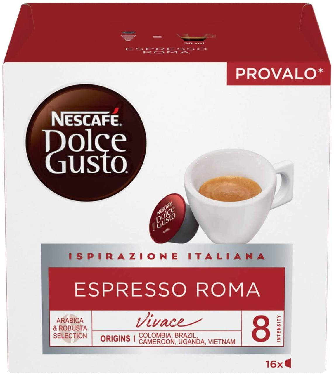 

Кава в капсулах Nescafe Dolce Gusto Espresso ROMA