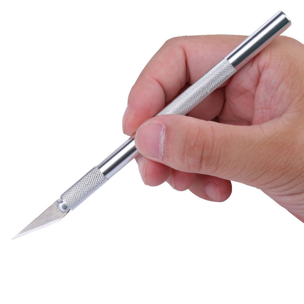 

Нож, скальпель (5 шт. сменных лезвий в комп.)