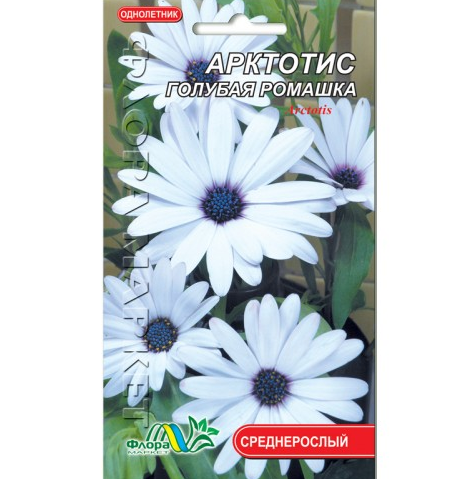 

Арктотис цветы однолетние семена 0.1 г, Белый