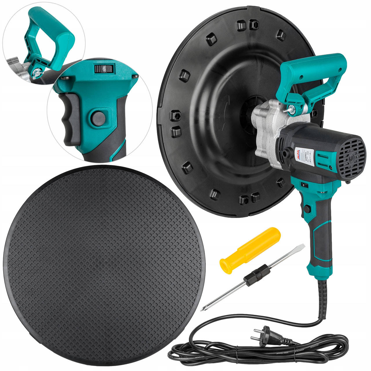 

Шлифовальная машина для выравнивания штукатурки AL-FA (ALWSW23)