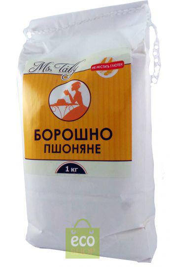 

Борошно пшоняне, 1 кг без глютену MS. TALLY