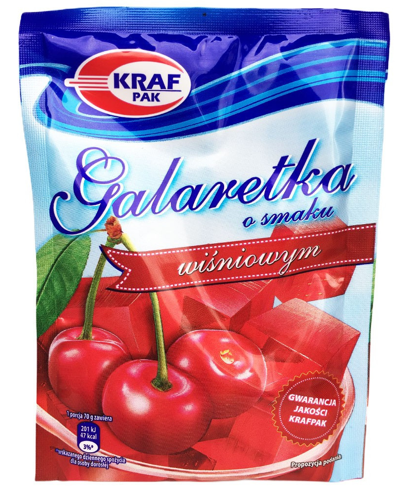 

Желе Galaretka Kraf Pak 70г в ассортименте