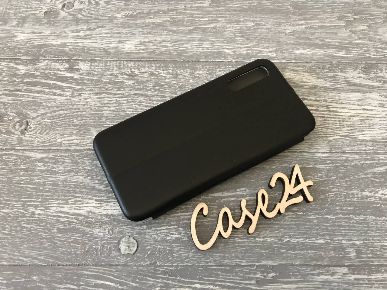 

Чехол книжка Elegant book для Samsung Galaxy A50 (5 цветов) черный