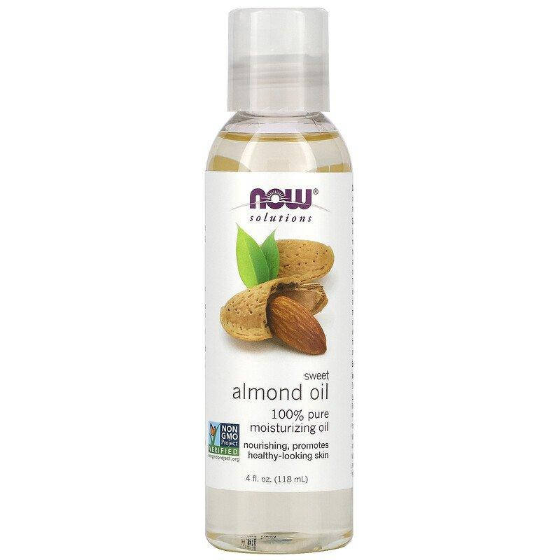 

Масло сладкого миндаля NOW Foods, Solutions "Sweet Almond Oil" увлажняющее (118 мл)