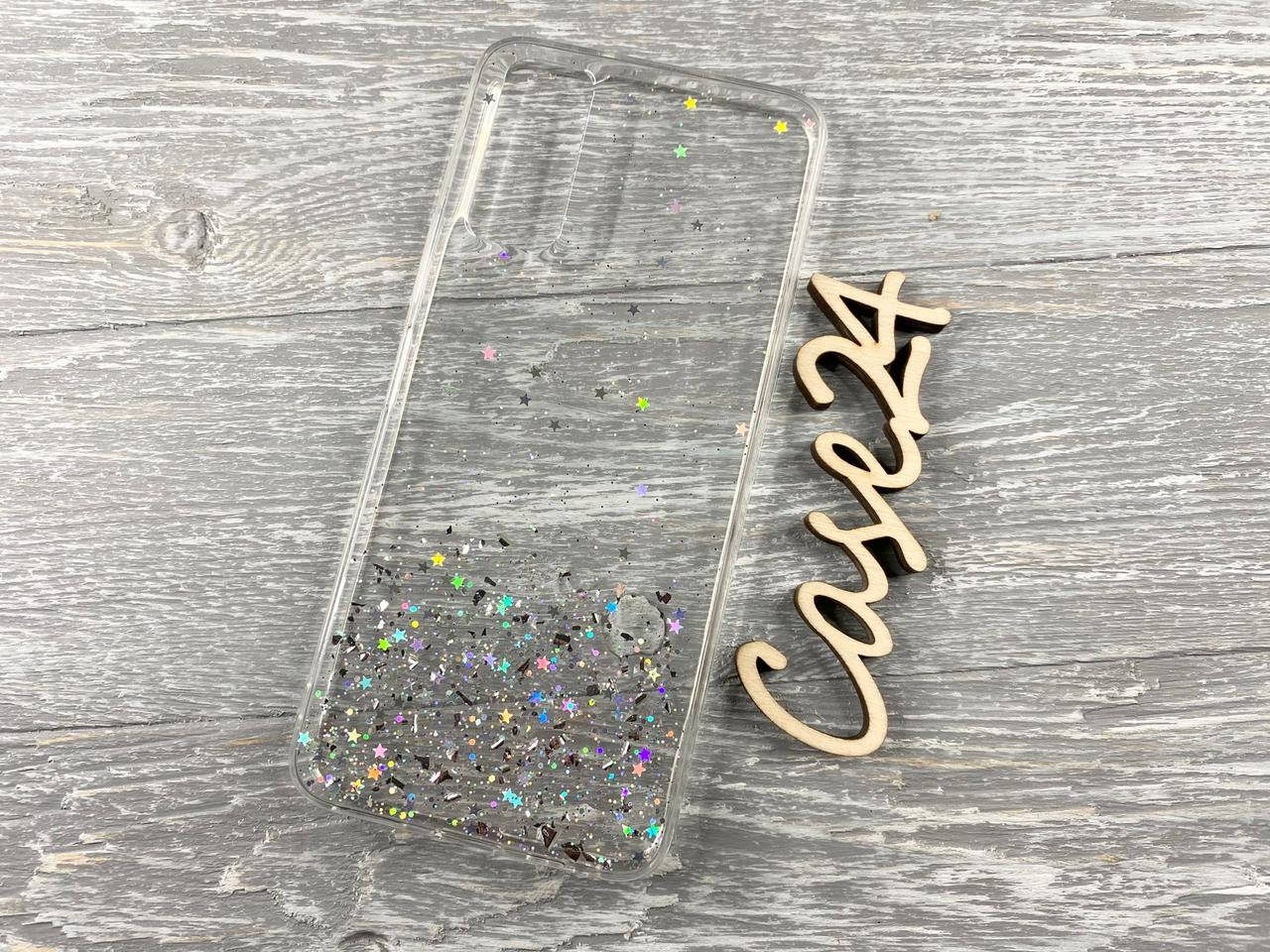 

TPU чехол Star Glitter для Vivo Y20 прозрачный