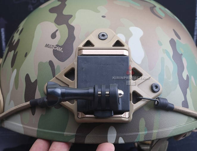 

Крепление на тактический шлем фикс ARM Mount NVG Helmet для GoPro type2, Черный