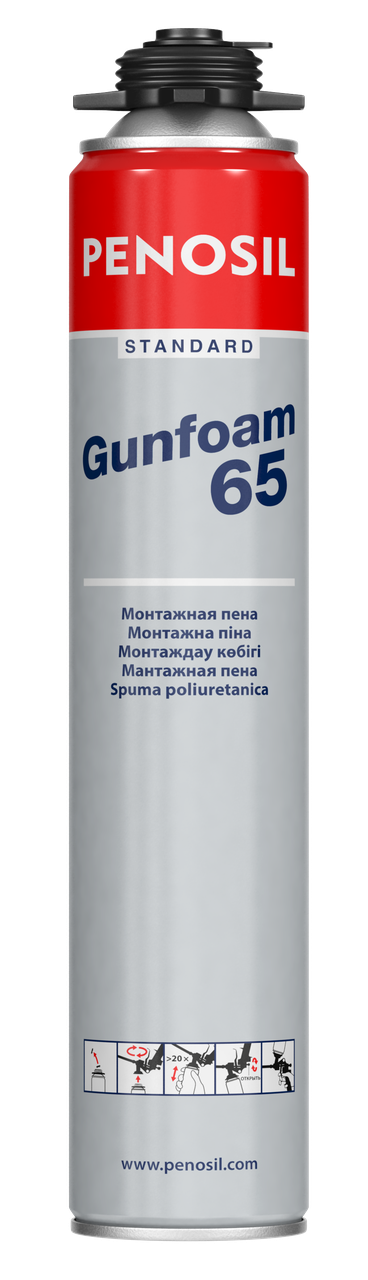 

Упаковка монтажной пены Penosil PRO 65 12шт