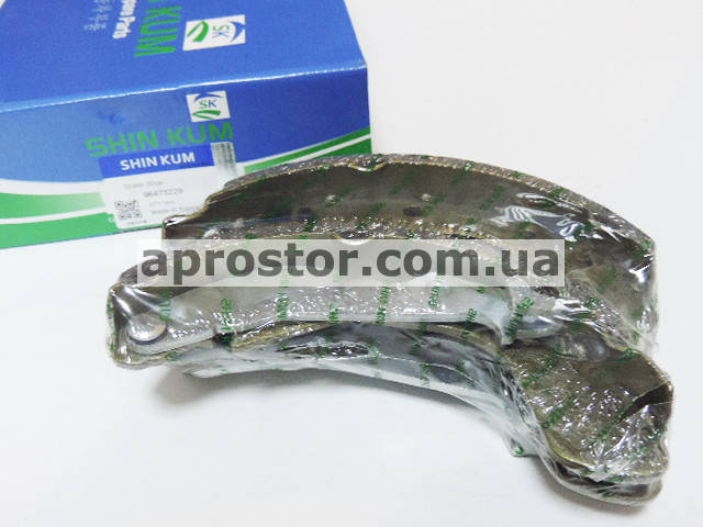 

Тормозная колодка задняя Авео (SHINKUM) 96473229