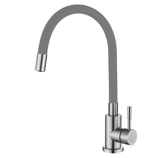 

Смеситель для кухни серый VENTA VA3009E-grey
