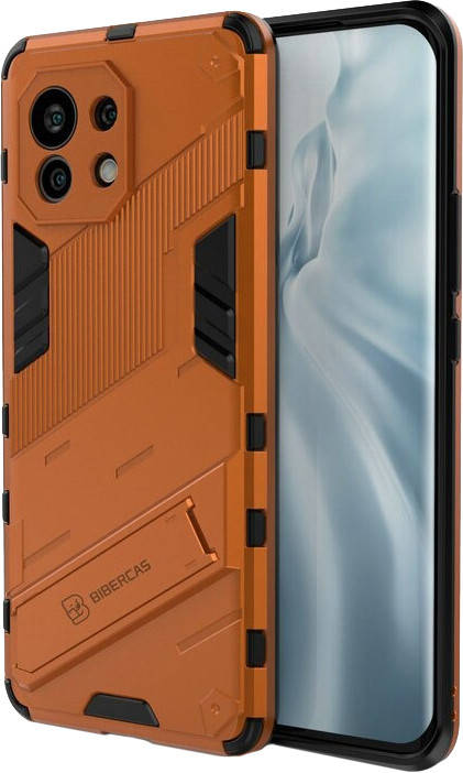 

Защитный чехол BIBERCAS Xiaomi Mi 11 Lite 5G (с подставкой) (Сяоми Ксиаоми Ми 11 Лайт 5Г), Оранжевый