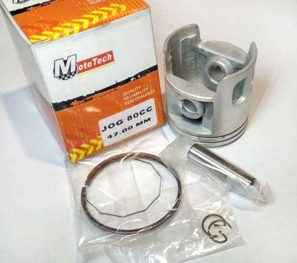 

Поршень Yamaha 80сс (Ø47.50мм, p-10) +0.50 JOG-3KJ, BWS-2JA "MotoTech" Taiwan