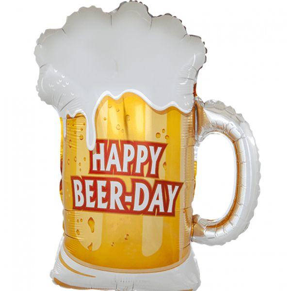 

Гелиевая фигура шар Кружка пивная HAPPY BEER-DAY Испания