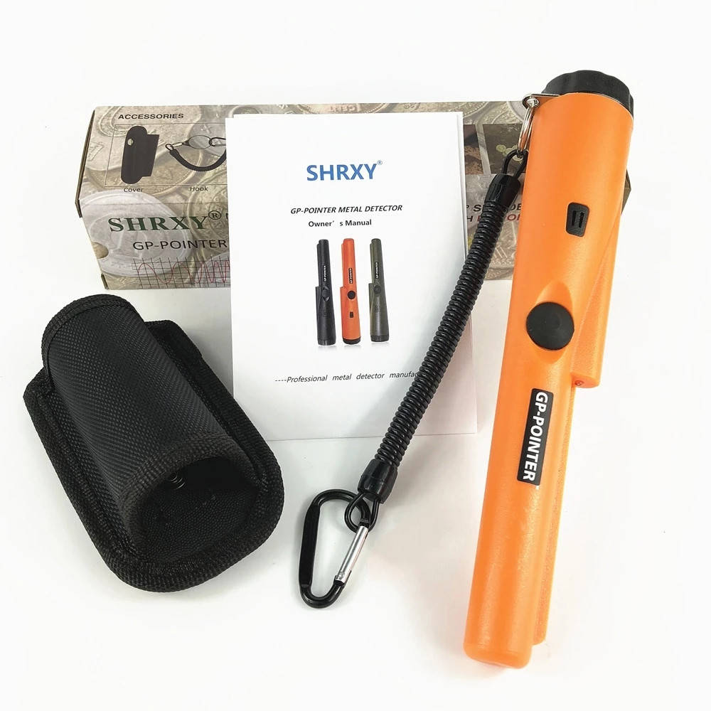 

Пинпоинтер GP-POINTER Ручной металлоискатель GP360 Поинпойнтер высокочувствительный пойнтер, Оранжевый