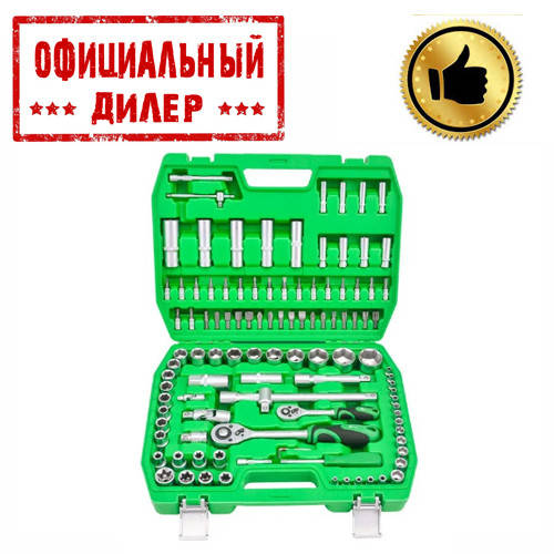 

Набор инструментов 1/2" & 1/4" 108 ед. INTERTOOL ET-6108SP