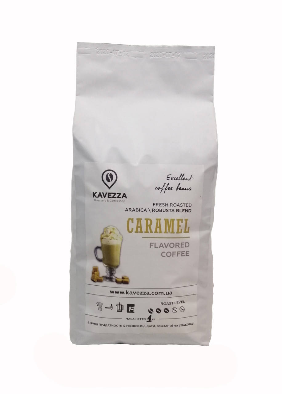 

Кава в зернах ароматизована "Карамель"(Caramel), 1 кг
