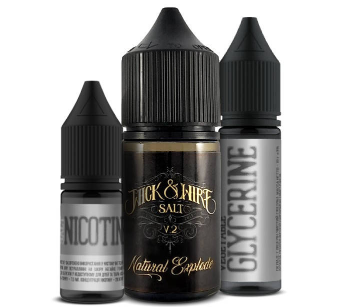 

Набор Wick & Wire V2 Salt Natural Explode 50 мг/мл 30 мл.