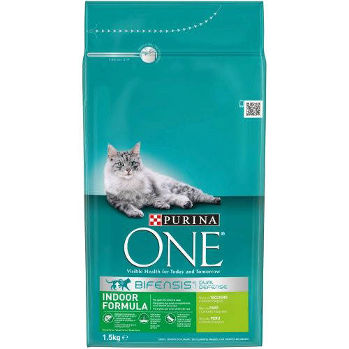 

Корм для кошек Purina One Indoor Formula, 1,5 кг