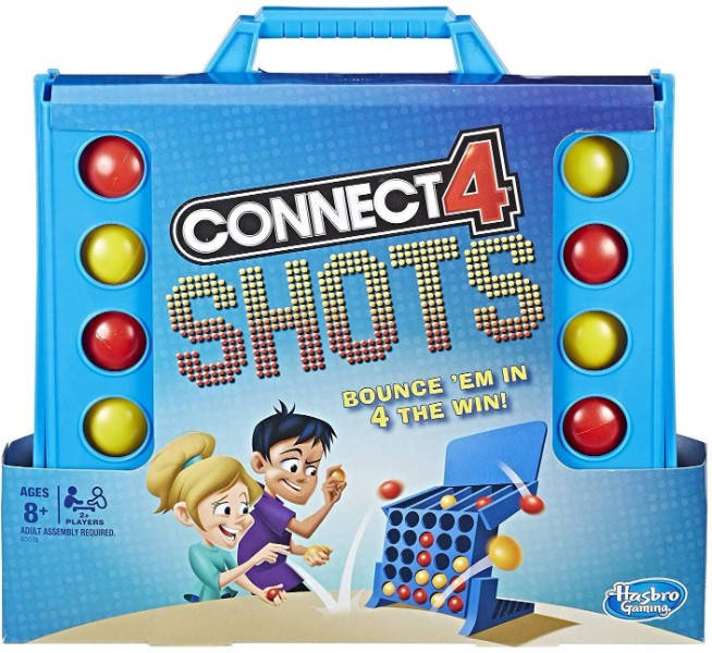 

Hasbro Настольная логическая игра Собери 4-ку 4 в ряд E3578 Connect 4 Shots Board Game