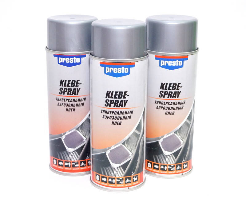 

Универсальный аэрозольный клей PRESTO (арт. 217593)