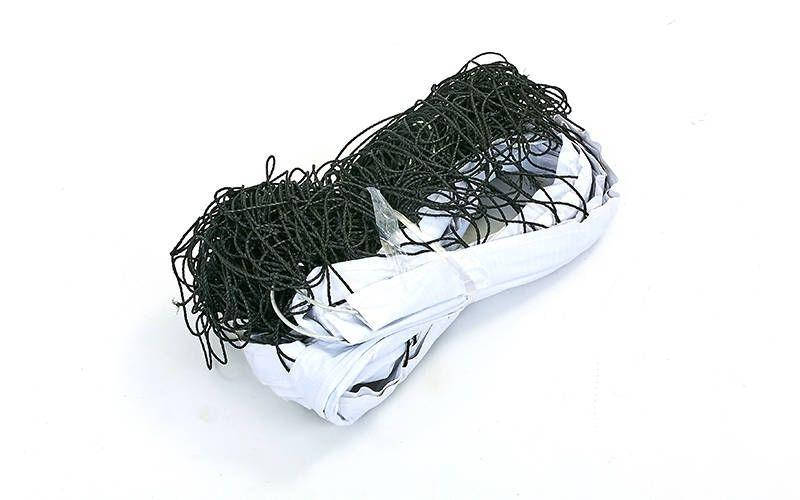 

Сетка для волейбола (PP 2,5мм, р-р 9,5x1м, ячейка 12x12см, с метал. тросом)