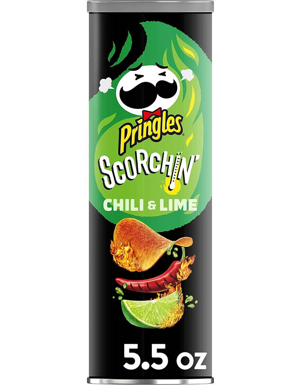 

Чипсы Pringles Scorchin Chili Lime 158 g