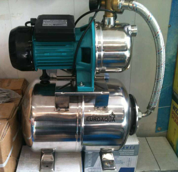 

Насосная станция для водоснабжения EUROAQUA JY 1000 SS 1.1 кВт