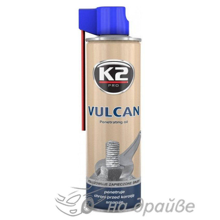 

Средство для откручивания болтов (жидкий ключ) Vulcan Penetrating Oil 500мл W115 K2