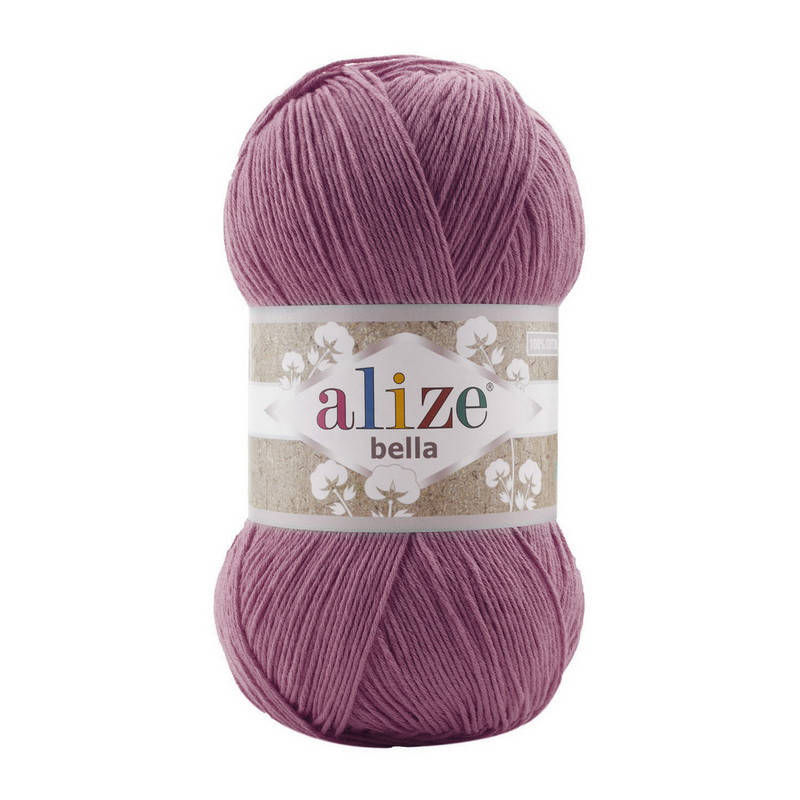 

440 Пряжа Alize Bella 100 сухая роза