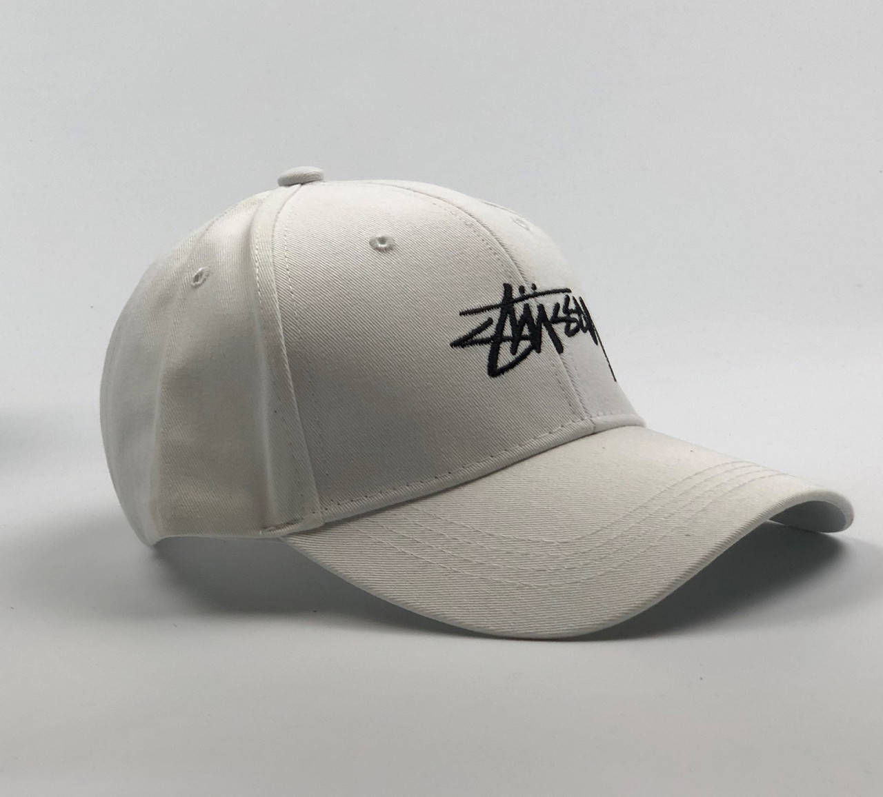 

Кепка Бейсболка Мужская Женская Stussy Стусси Белая, Белый