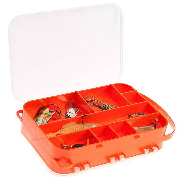 

Коробка AQUATECH 2-х сторонняя 15 ячеек 2515