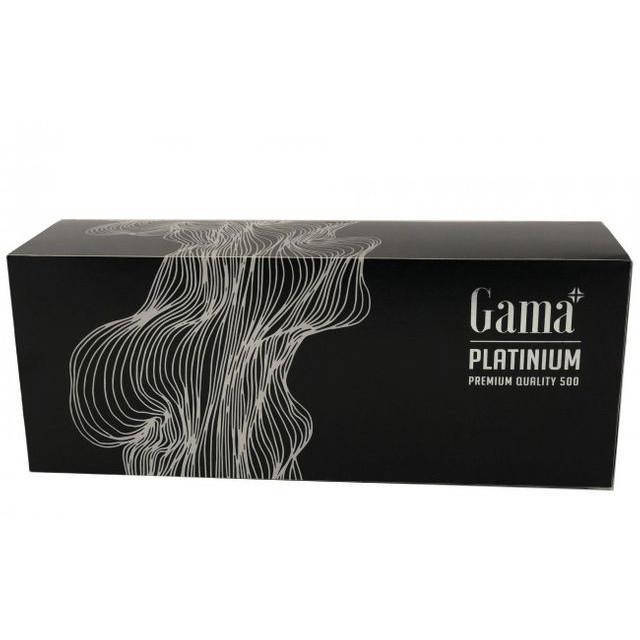 

Ящик премиум гильз для набивки сигарет Gama Platinum 20 блоков по 500 шт