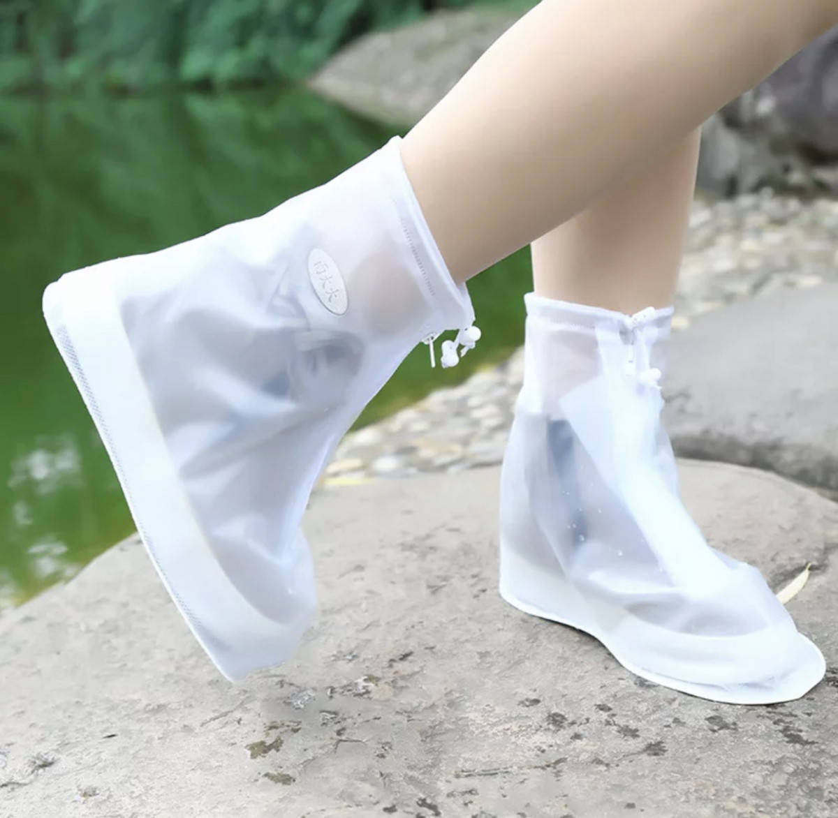 

Дождевик чехол для обуви 5524 M 37-38 р 26,5 см, Белый