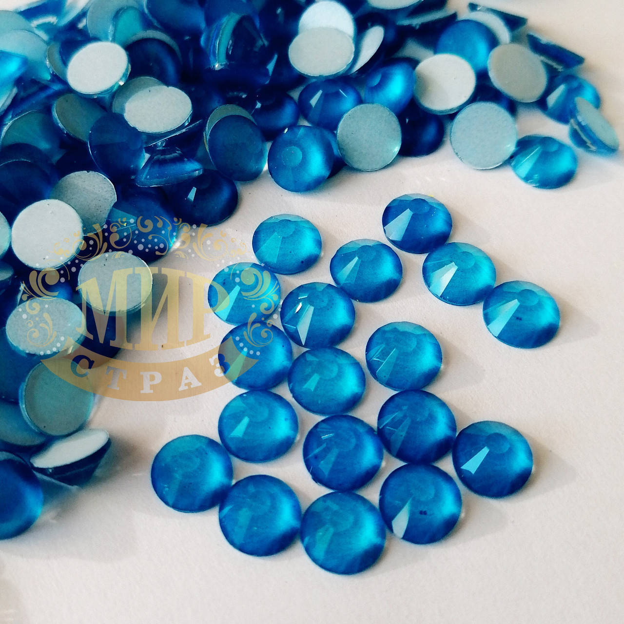 

Камни DMC Premium, Neon Blue, ss10(2,8мм), 100шт