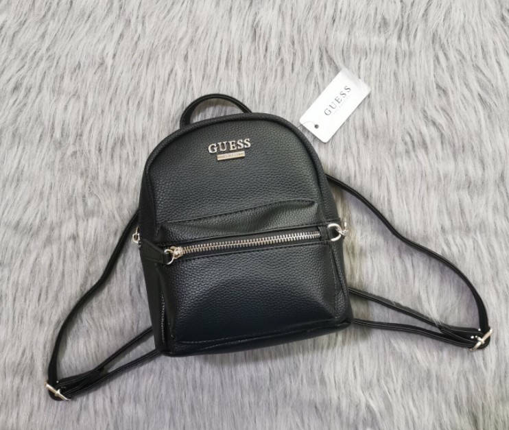 

Женский маленький рюкзак - сумка Guess (20082), Черный